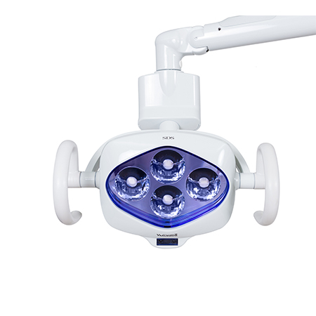 sacra Hybrid Light UV/LEDライト 本体　アームレスト付 Viulux LED II Chair Mounted Light | Summit Dental Systems